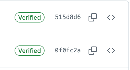 Verified commit